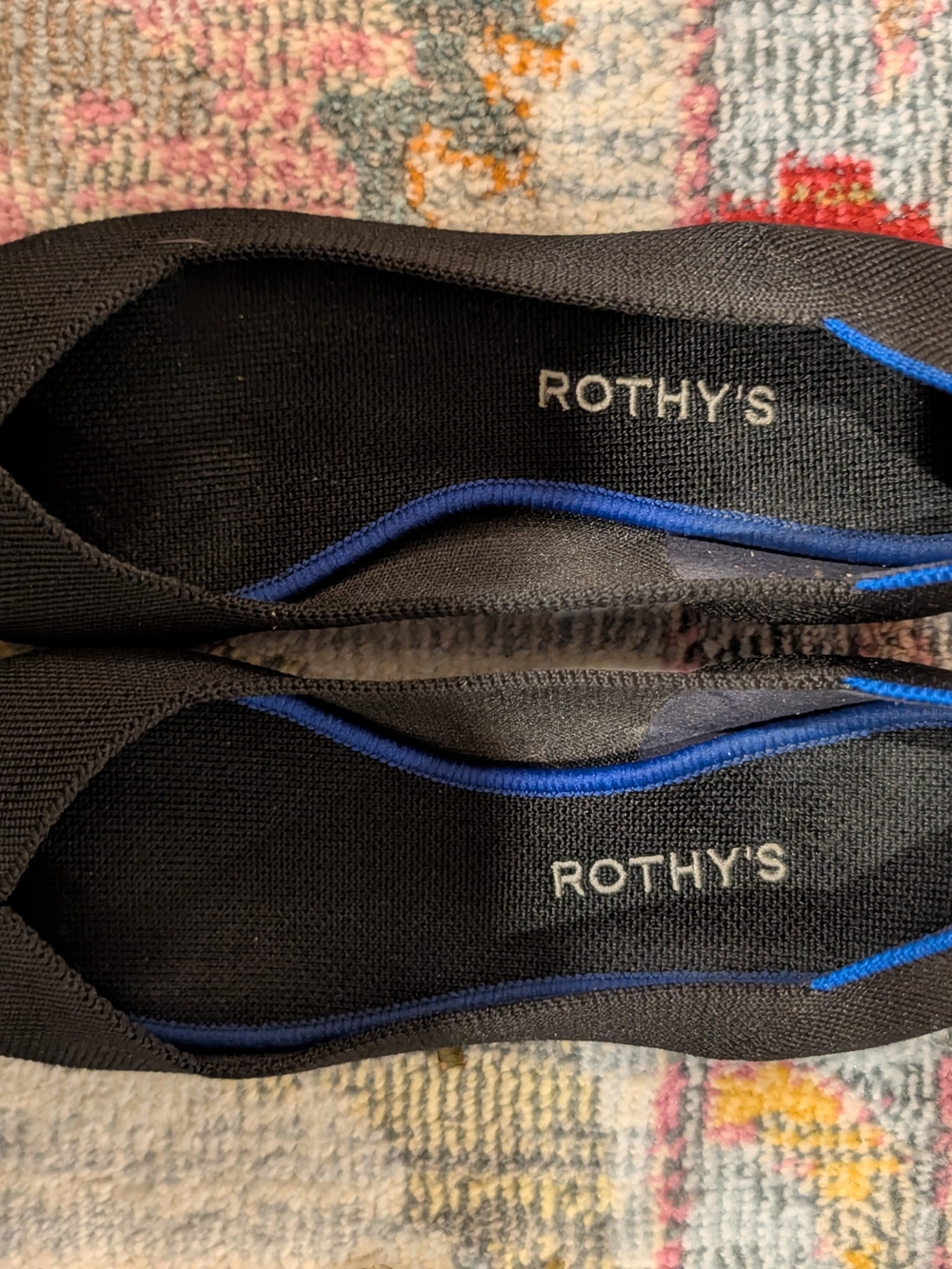 Rothy's Black Slip-On Flats